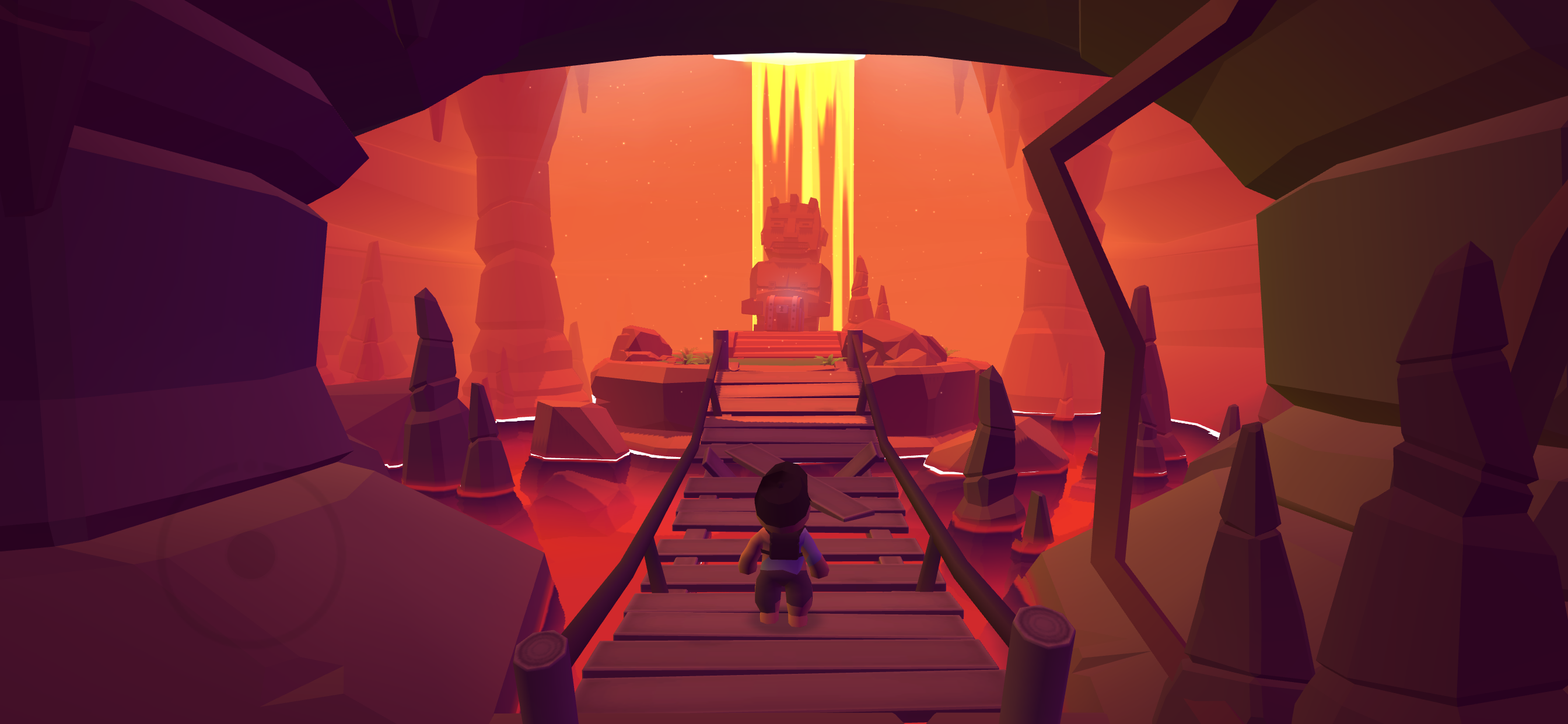 Creatures of the Deep – exploring a mysterious lava cave dungeon location